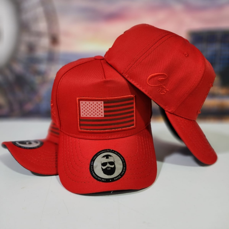 GORRA CALIFORNIA USA ROJA